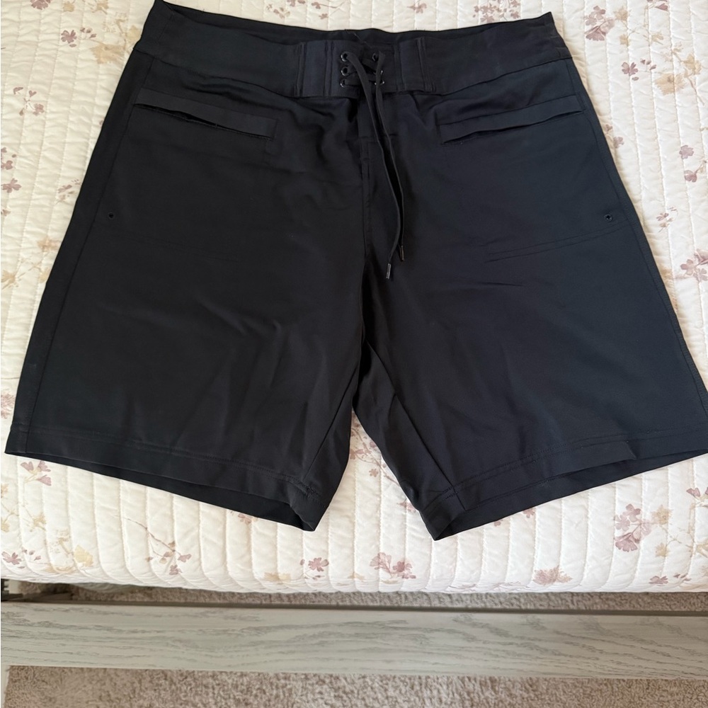 Leilani Black Boardshorts with Pockets